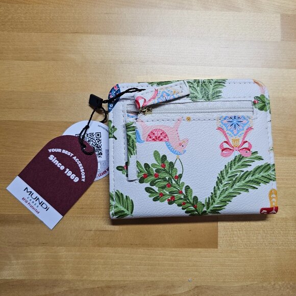 Mundi Mini Rfid Blocking Bifold Wallet Nutcracker - New with Tags! - Picture 3 of 5